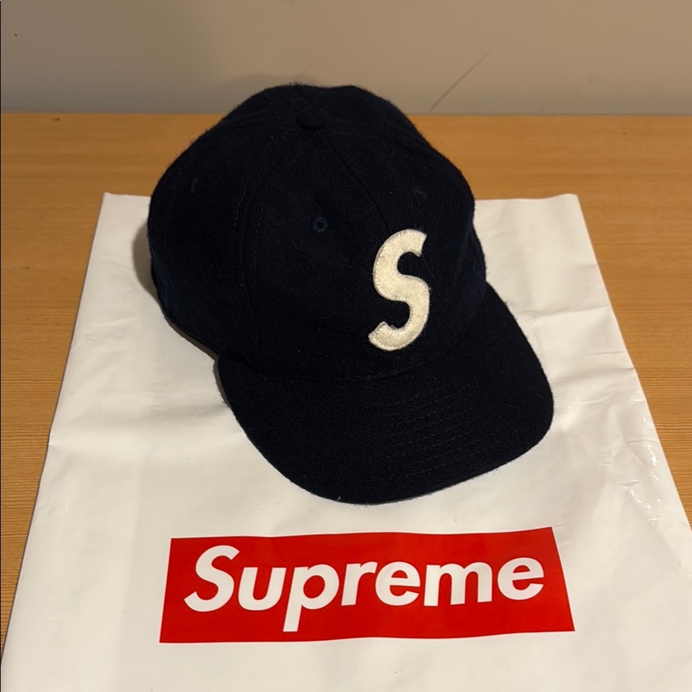 Supreme X Ebbets Field Flannels  Logo Hat 7 1/2